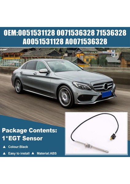 0051531128 0071536328 71536328 Egt Sensör Egzoz Gaz Sıcaklık Sensörü Mercedes-Benz A0051531128 A0071536328 (Yurt Dışından) indirimleri