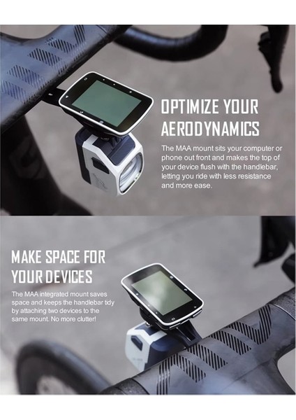 Garmin Bilgisayarı Için Gidon Braketi ile Uyumlu Entegre Ön Bisiklet Montajı/gopro Için Bisiklet Ön Işıkları (Yurt Dışından) fiyatları