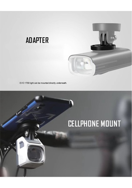 Garmin Bilgisayarı Için Gidon Braketi ile Uyumlu Entegre Ön Bisiklet Montajı/gopro Için Bisiklet Ön Işıkları (Yurt Dışından) fırsatları