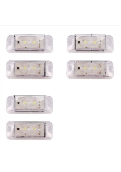 6x Ön Sinyal Lambası Kabin Çatı Işaretleyici Işıkları Mercedes Benz Actros Mp3 Kamyon 0028200056 1328865 1454669 (Yurt Dışından)