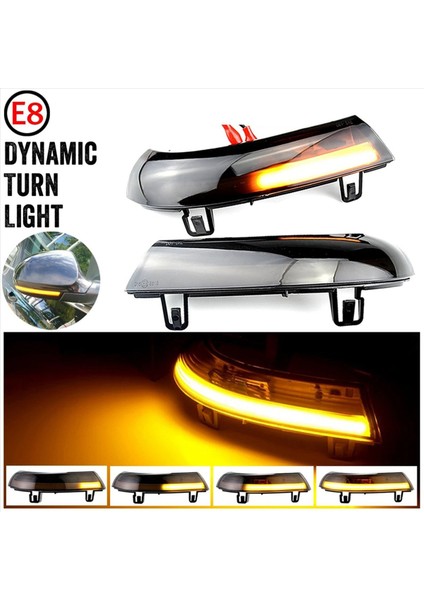 Golf 5 -Gtı Plus Mk5 Jetta Passat B6 B5 5 Için 4x Dinamik Flaşör Dönüş Sinyali LED Ayna Işık Göstergesi (Yurt Dışından) indirimleri