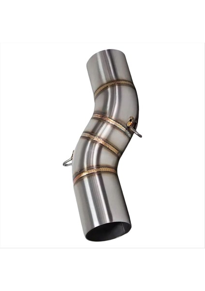 Motosiklet Egzoz Değiştirmek Orta Bağlantı Borusu 51MM Arayüzü Bağlantı Susturucu Benelli Trk 502X TRK502X (Yurt Dışından)