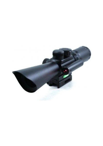 3.5-10X40 Zoomlu Av Tüfeği Dürbünü Lazerli Dürbün ( Lisinya )