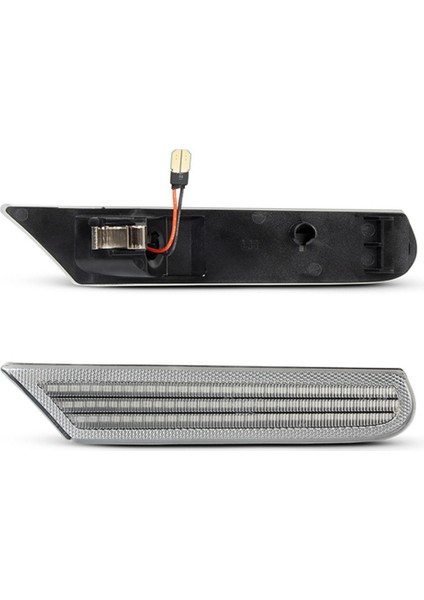 Porsche Boxster Için 2x LED Yan Işaretçi Işığı 986 996 911 Carrera Targa 1996-2004 Dönüş Sinyal Lambası Şeffaf (Yurt Dışından) fırsatları
