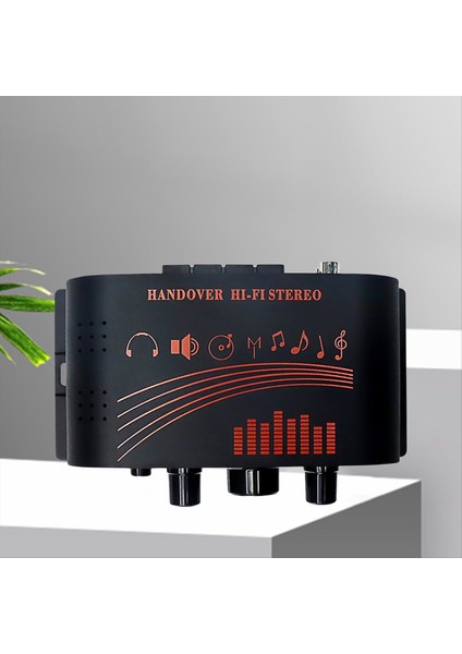 AK170 Ses Güç Amplifikatörü Çift Kanallı Hıfı Stereo Ses Amplifikatörü LED Işık Halkası Taşınabilir Ses Amplifikatör (Yurt Dışından) fırsatları