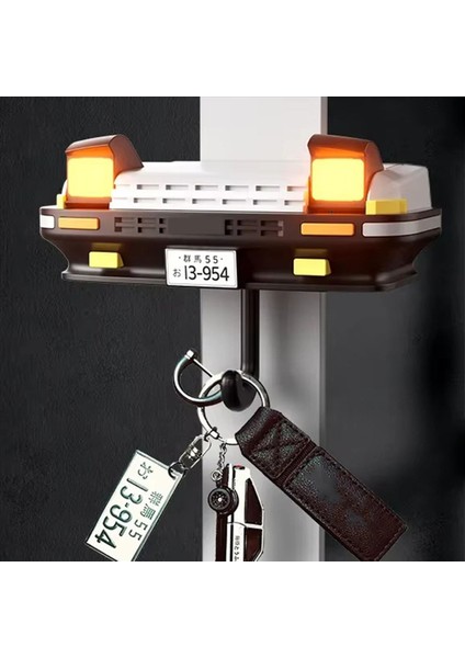 2x Araba Anahtarlık Dekor Duvara Monte Anahtar Kancası Far Anahtar Kancası Araba Meraklılarının Hediyeleri Için Beyaz (Yurt Dışından) modelleri