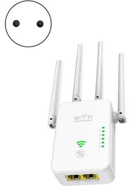 300M Ağ Tekrarlayıcı Wifi Sinyal Amplifikatör Güçlendirici Kablosuz Ağ Genişletici Dört Anten Ab Tak (Yurt Dışından) fiyatları