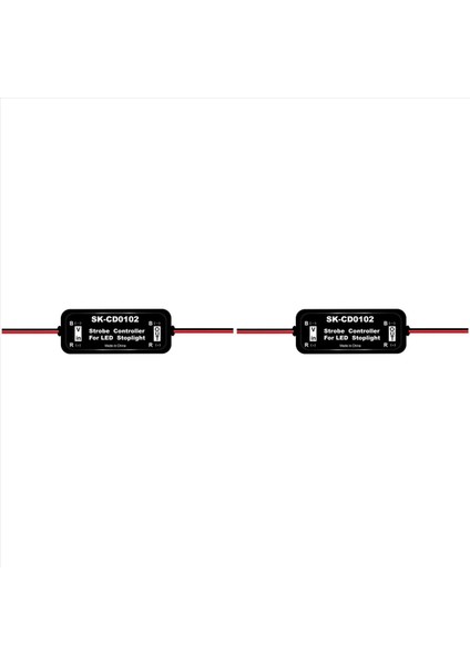 2x Strobe Kontrol Fren Lambası Flaşör Modülü Araba LED Fren Stop Lambası 12 V-16 V LED Flaş Kuyruk Durdurma SK-CD0102 (Yurt Dışından)