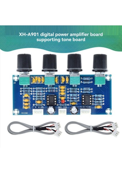 2x XH-A901 Ton Kartı Preampı Tiz Bas Ses Ayarı ile Amplifikatör Kartları Için Ön Amplifikatör Ton Denetleyicisi (Yurt Dışından) modelleri