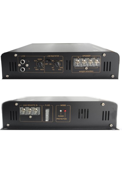 Araba Güç Amplifikatörü 2 Kanallı Araç Ses Güç Amplifikatörü 5200W Iki Yönlü Alüminyum Araç Ses Amplifikatörü (Yurt Dışından) fırsatları