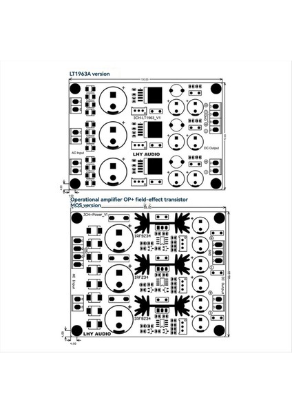 3 Yollu LT1963A Hifi Dıy Rf Dac Amplifikatör LT1963A Sürümü Için Doğrusal Düzenlenmiş Güç Kaynağı Kartı (Yurt Dışından) fırsatları