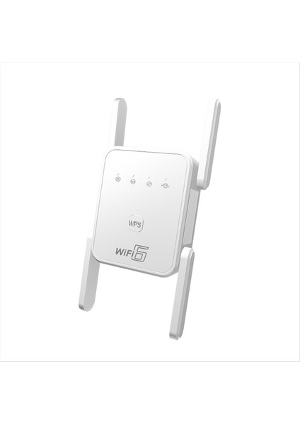 Wıfı6 AX1800 Gigabit Kablosuz Tekrarlayıcı Yönlendirici Çift Bant 2 4/5ghz Sinyal Güçlendirici 4 Kazançlı Anten Uzun Menzilli Amplifer (Yurt Dışından)