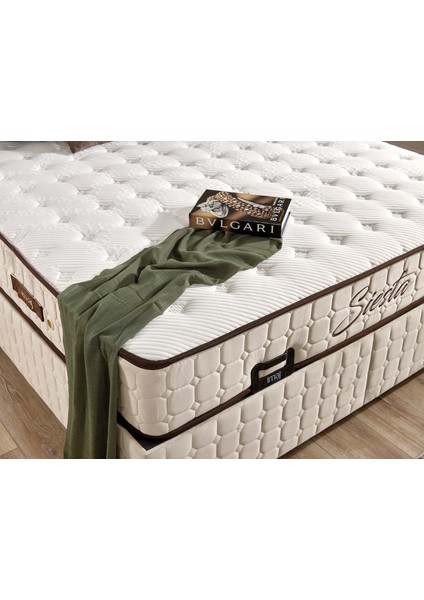Sıesta Plus Set Çift Kişilik Yatak Seti 160 x 200 Başlık + Sandıklı Baza+ Ortopedik Yatak fırsatları