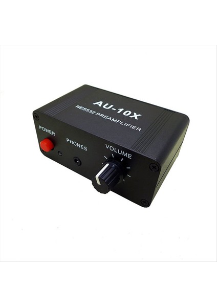 AU-10X NE5532 Ses Sinyali Preamplifikatör Kulaklık Ön Amp Kurulu Kazanç 20DB 3 5 mm Ses Kontrolü Ton Abd Plug (Yurt Dışından)