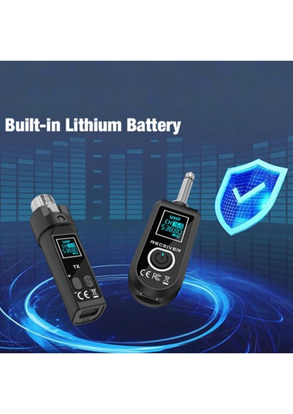 Dinamik Kondenser Mikrofon Için Uhf Mikrofon Kablosuz Dönüştürücü Sistemi Xlr Verici ve Mikrofon Alıcısı (Yurt Dışından) modelleri