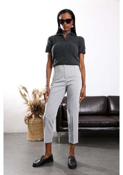 Antrasit Polo Yaka Kısa Kol Triko 0111 fiyatları