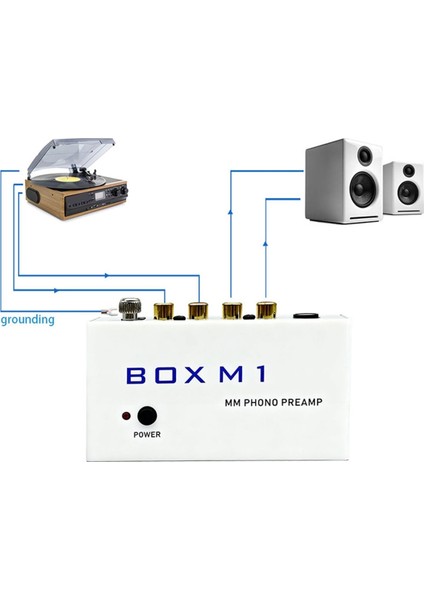 Box M1 Pikaplar Için Ön Amplifikatör Fono Amplifikatör Gramofon Pikap Amplifikatörü Abd Tak (Yurt Dışından) fiyatları