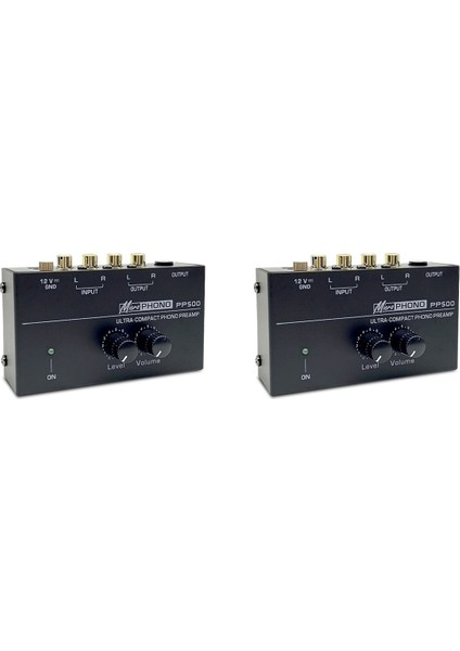 2x PP500 Plak Çalar Preamplifikatör Vinil Pikap Amplifikatör Preamplifikatör Pikap Ses Kontrol Amplifikatörü Abd Fiş (Yurt Dışından)