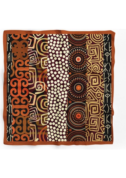 E96 Kadın Etnik Desenli Bandana 50X50 DG0253-22 fiyatları