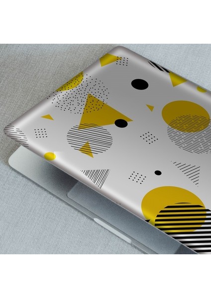 Artikel Kontrast Memphis Desen Notebook Sticker