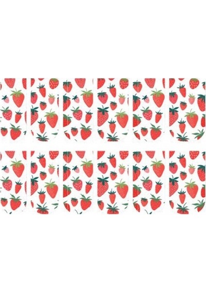 Çilek -2 Tırnak Dövmesi