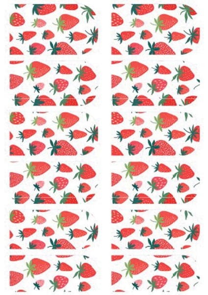 Çilek -2 Tırnak Dövmesi fırsatları