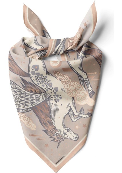 Modabutik Unicorn Desenli Bandana
