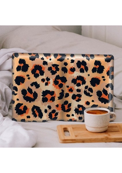 Artikel Kahverengi Leopar Deseni Notebook Sticker