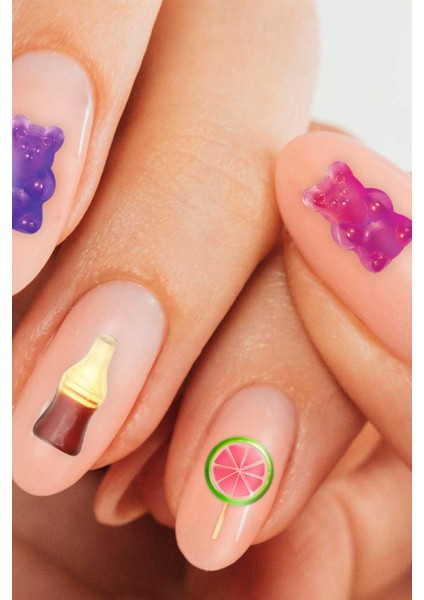 Artikel Şekerlemeler Tırnak Dövmesi, Tırnak Tattoo, Nail Art, Tırnak Sticker fiyatları