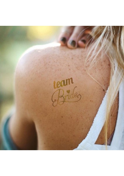Artikel Team Bride Tattoo Gold - Gelin Takımı Set Geçici Dövme 20 Adet fiyatları