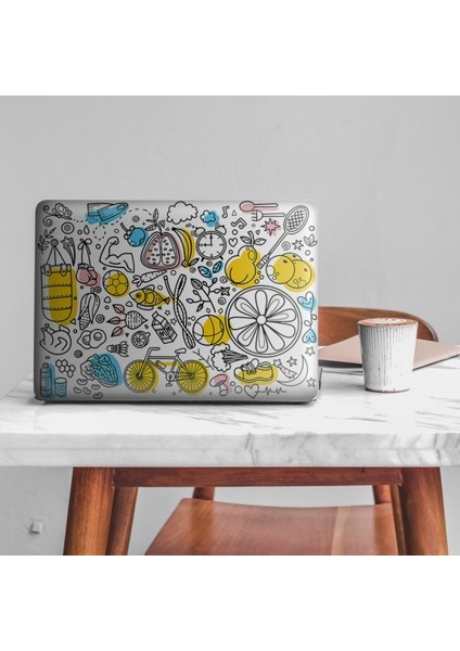 Artikel Sportif Doodle Notebook Sticker