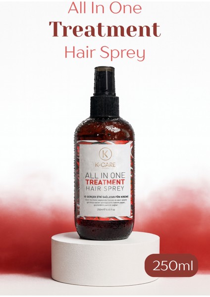 Yıpranmış Saçlar Için 10 Etkili Saç Bakım Spreyi 250 ml