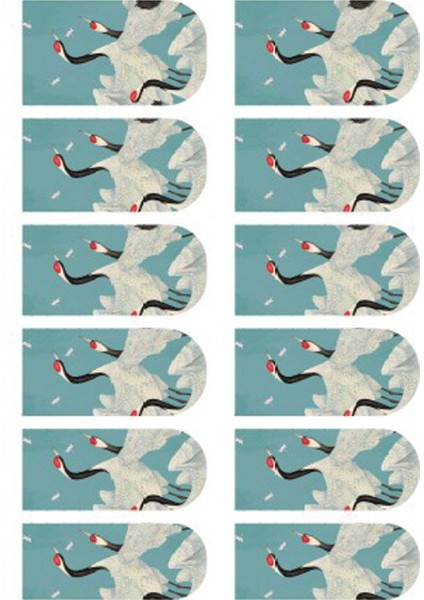 Mavi Kuğu Desen Tırnak Dövmesi fırsatları