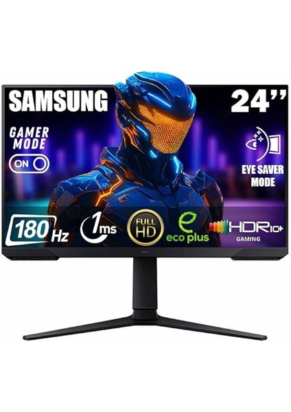 Odyssey G3 LS24DG302EUXUF 24" Oyuncu Monitörü, 1ms, Va, 180Hz, Freesync Premium, Has+Pivot, Eye Saver Mode, Flicker Free, Game Mode fiyatları