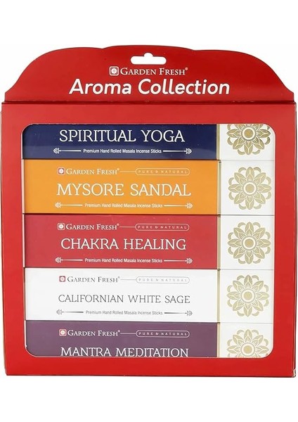 Make It Easier Garden Fresh Aroma Collection Tütsü Seti (Premium Hand Rolled Collection Incense Sticks) fiyatları