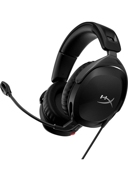 Cloud Stinger 2 - Mikrofonlu Hafif Kulak Üstü Kulaklık, Döndürülebilir-Sessize Alma Fonksiyonu, 50 mm Sürücü, Pc Uyumlu