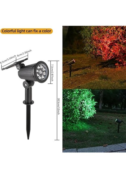 1 Adet Solar Enerjili Rgb Renkli Işık Bahçe Işıklandırmak Için Lamba Dış Mekan Işık Uygun Güneş Enerjili Aydınlatma Piknik Kamp Tatil Için Bahçe, Veranda, Havuz Kenarı Aydınlatması Sbrgb-1 fiyatları