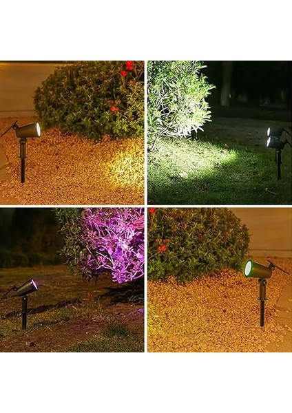 1 Adet Solar Enerjili Rgb Renkli Işık Bahçe Işıklandırmak Için Lamba Dış Mekan Işık Uygun Güneş Enerjili Aydınlatma Piknik Kamp Tatil Için Bahçe, Veranda, Havuz Kenarı Aydınlatması Sbrgb-1 modelleri