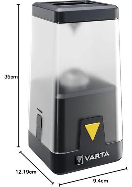 Kamp Lambası, Led, Şarj Edilebilir ve Pille Çalışır, Dış Mekan Ambiyansı L30RH Kamp Feneri, Kısma ve Gece Lambası Fonksiyonu, Kamp Lambası, 3 x Aa Pilli, Dış Mekan, Acil Durum Için, Donanımsız modelleri