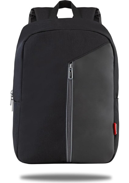 PR-R300 Modena 15.6'' Wtx Pro Su Geçirmez Kumaş Macbook, Mac Air Laptop Sırtçantası-Siyah