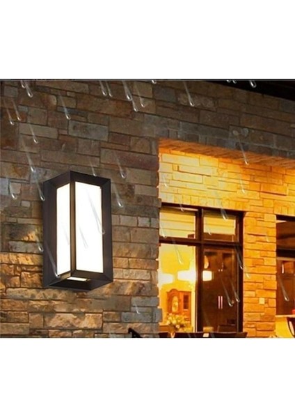Aydınlatması LED Işık 25CM E27 Duylu Zita Ultra Bahçe Duvar Aplik Su Geçirmez indirimleri