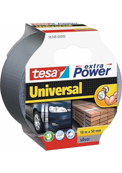 Duct Tamir Bandı, Extra Power Universal, Gri, 10M x 50MM