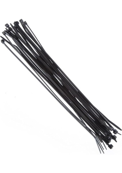 523710 Kablo Bağı 20 Adet, Siyah, 200X2.5MM