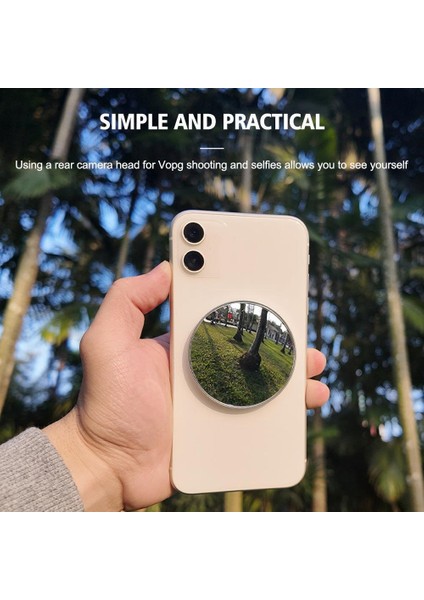 Kompakt Yapışkan Akıllı Telefon Selfie Vlog Mirror Iphone Fotoğraf Videosu Için Tanımlı Yansıtıcı Selfie Ayna (Yurt Dışından) fiyatları