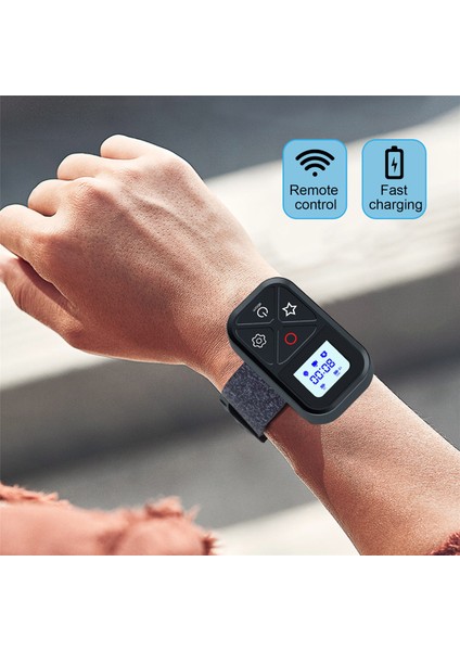 Gopro Kahraman Için Uzaktan Kumanda 10 9 8 Sopa Montajı ve Bilek ile Bluetooth Uyumlu Akıllı Uzaktan Kumanda Gopro 10 Için (Yurt Dışından) indirimleri
