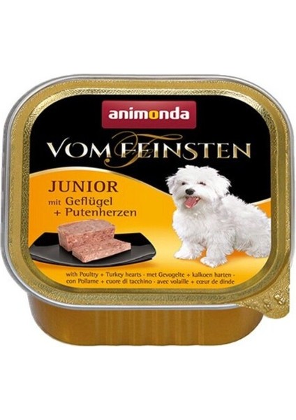 Vom Feinsten Kümes Hayvanı ve Hindili Yavru Köpek Konservesi 150 gr