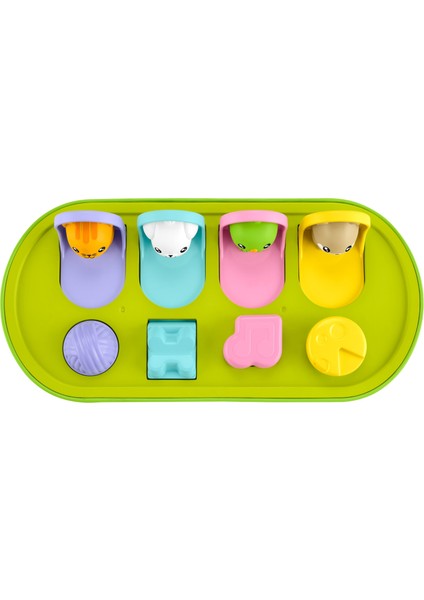 ® Sürpriz Hayvan Dostlarım, Gelişime Yardımcı Oyunları Destekleyen Fırlayan Mini Figürler Aktivite Oyuncağı JDL66 fırsatları