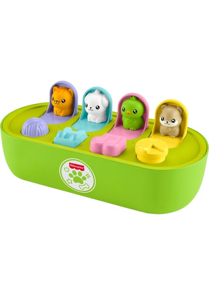 ® Sürpriz Hayvan Dostlarım, Gelişime Yardımcı Oyunları Destekleyen Fırlayan Mini Figürler Aktivite Oyuncağı JDL66 indirimleri