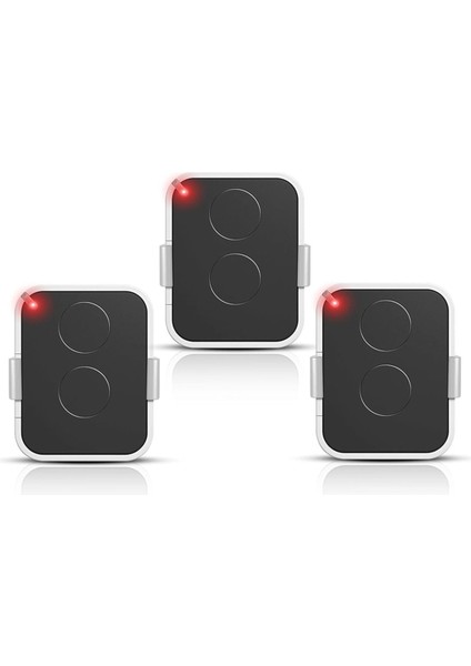 3 Adet 2 Kanal 433 92 Mhz Haddeleme Kod Kapısı Uzaktan Kumanda - ON1E ON2E ON4E Için Yedek - Kapı ve Garaj Motorları Için (Yurt Dışından)