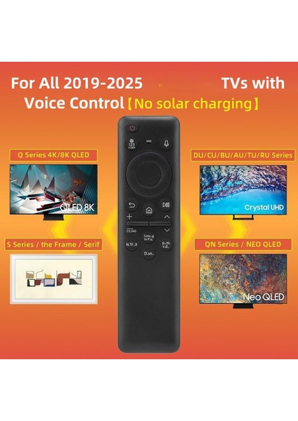 Tüm 2019-2025 Için Samsung Tv Uzaktan Kumandası Için Yedek Ses Kontrolü ile Akıllı Tv Için Samsung Uzaktan Kumanda (Yurt Dışından) indirimleri